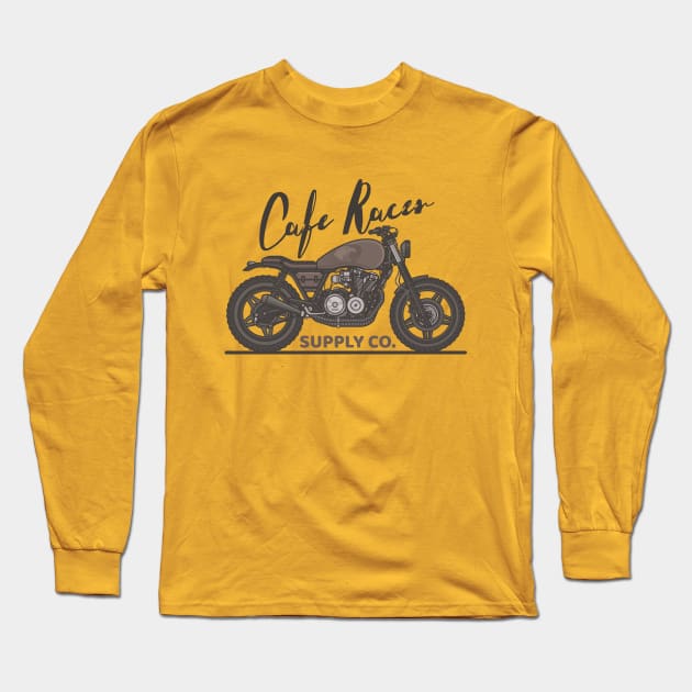 Cafe Racer Long Sleeve T-Shirt by JKA